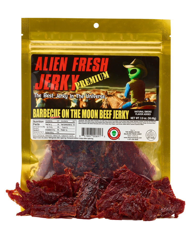 BBQ on the Moon Beef Jerky (2 oz)