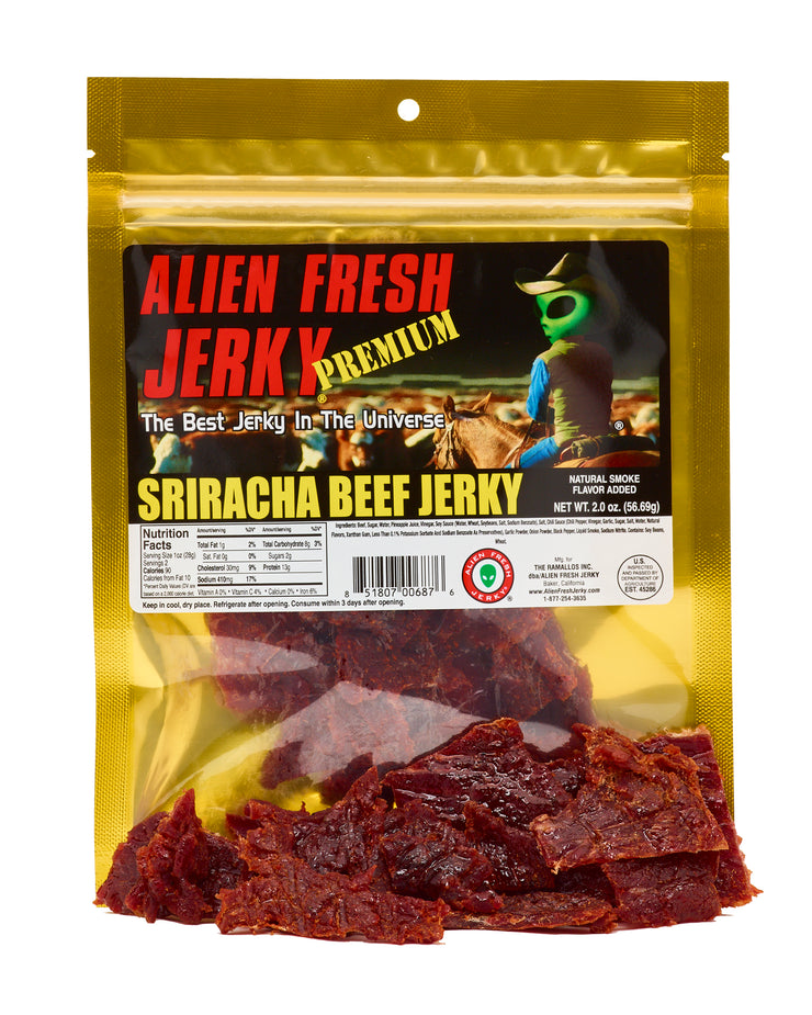Sriracha Beef Jerky (2 oz)