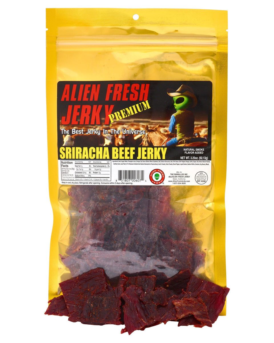 Alien Fresh Jerky Sriracha Beef Jerky (3.25 oz)