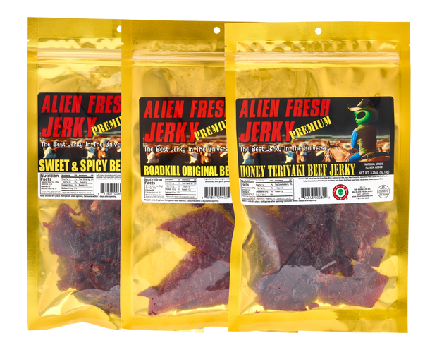 Alien Fresh Jerky 3-Pack The Best Sellers