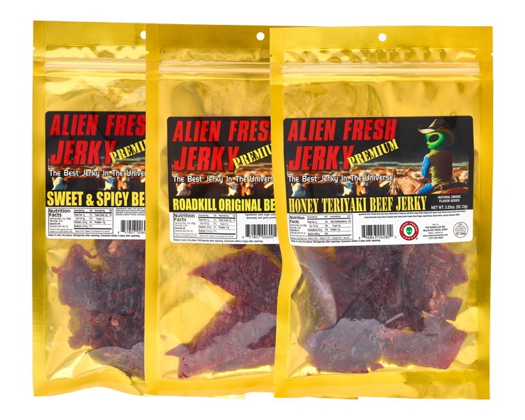 Alien Fresh Jerky 3-Pack The Best Sellers