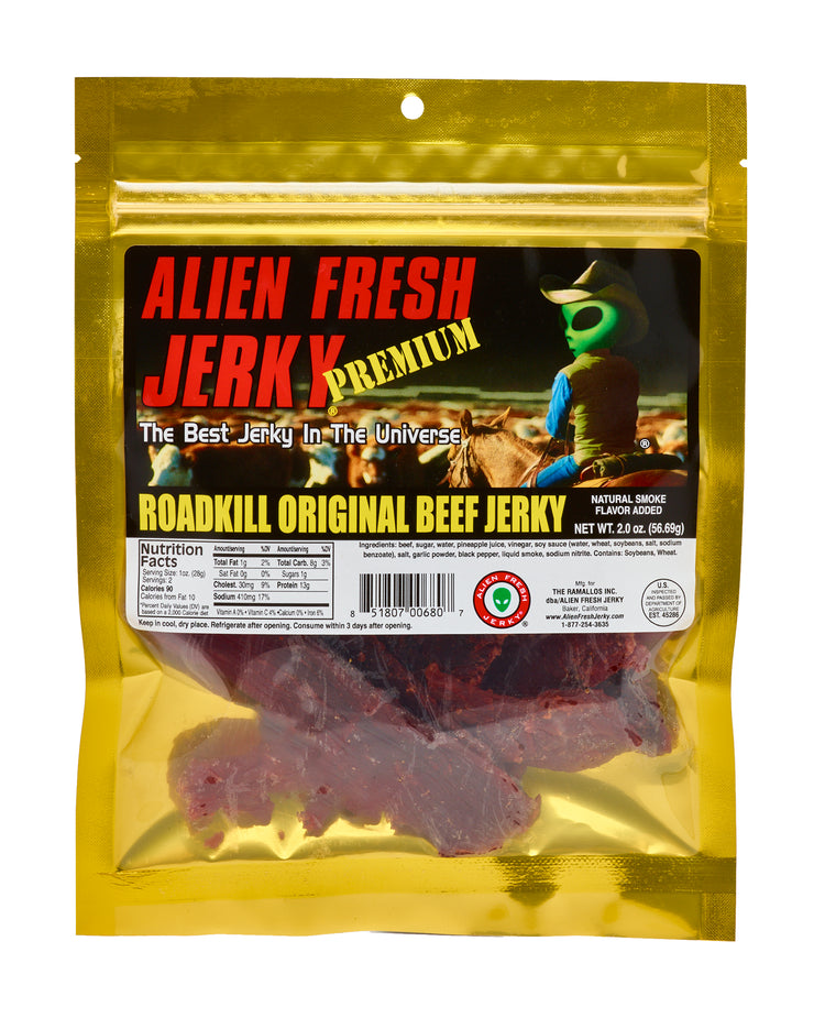 Roadkill Original Beef Jerky (2 oz)