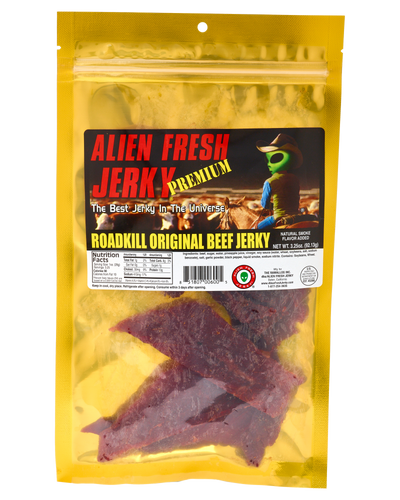 Alien Fresh Jerky Roadkill Original Beef Jerky