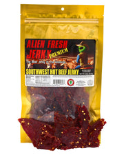 Box of 25 | Southwest Hot (3.25 oz) - Alien Fresh Jerky