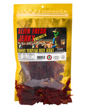 Honey Teriyaki Beef Jerky (3.25 oz) - Alien Fresh Jerky