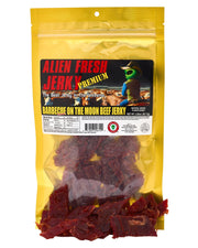 Box of 25 | BBQ on the Moon Beef Jerky (3.25 oz) - Alien Fresh Jerky
