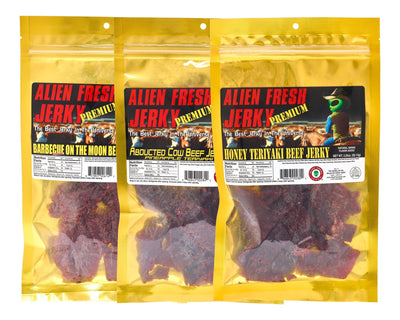 3-Pack - The Classics Sweet Pack - Alien Fresh Jerky